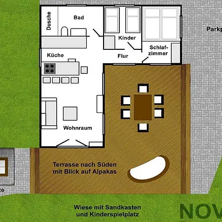 Holiday home Nova Ferienhaus, 50qm *