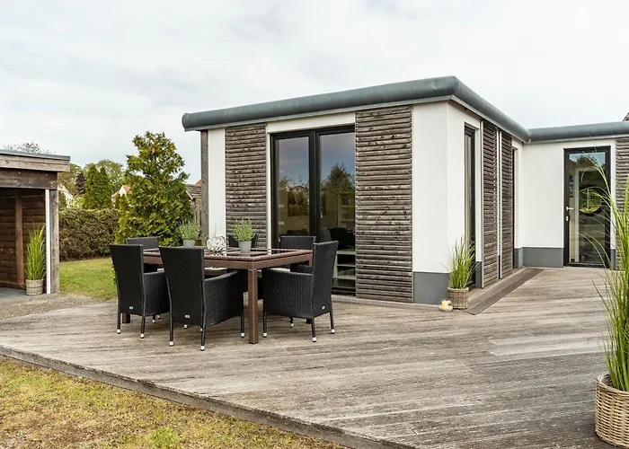 Nova Ferienhaus, 50qm בית נופש Ueckermünde